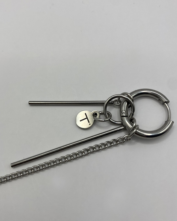 Boucle d'oreille CHAÎNES – Image 3